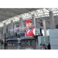 china P3.91 LED Transparent Display , Xmedia LED Wall Display Screen for Air port