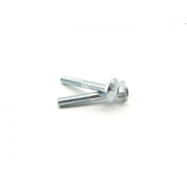 Quality DIN 603 Zinc Plated Carriage Bolts Round Head Square Head Coach Bolts for sale