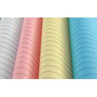 Quality 5mm Stripe Polyester ESD Fabric Antistatic 2 / 3 Twill 75D X 75D for sale