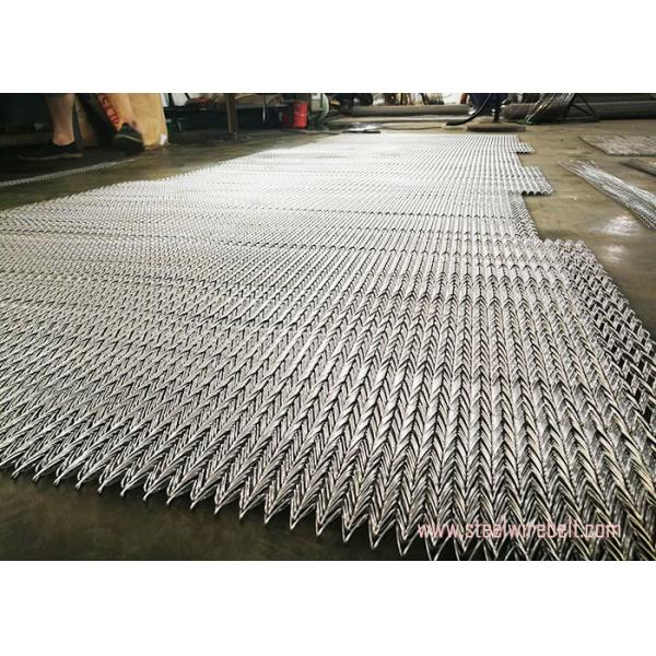 Quality Compound Balance Weave Conveyor Belt Wire Mesh Argon Welding Steel Material for sale