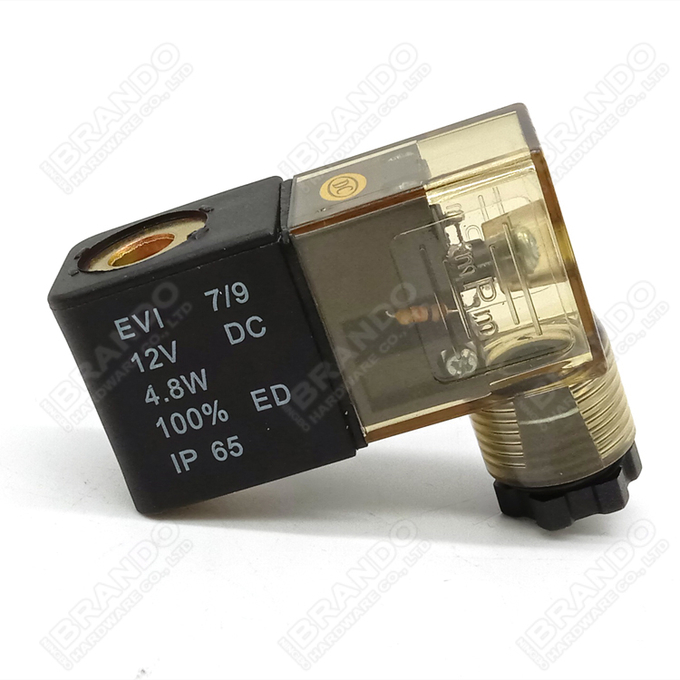 DIN43650A Solenoid Valve Coil Connector Transparent DIN 43650 Form A 7