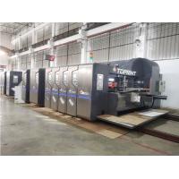 Quality Corrugated Carton Making Machine Lead Edge Feeder Four Color Flexographic for sale