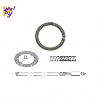 china Stainless Steel Oil Seal Garter Spring Chrome Finished 20mm Dia