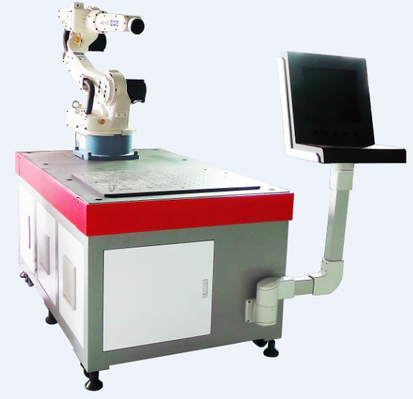 Quality High Precision 0.1mm MAX Robotic Arm Welding Machine For Sheet Metal for sale