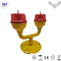 Quality RED lights ISO9001 IP66 LED Low-intensity Double Aviation Obstruction Light for for sale
