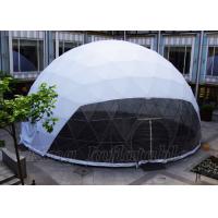 China Outdoor Wedding Party Events Exhibition Glamping Shelter Geodesic Dome Tent factory