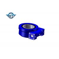 Quality IP 66 Enclosed Housing Feature Slewing Bearing With Hydraulic Gear Motor For Man for sale