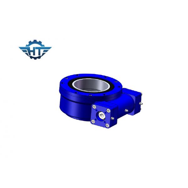 Quality IP 66 Enclosed Housing Feature Slewing Bearing With Hydraulic Gear Motor For Man Lifts And Automotive Lifts for sale