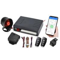 China 4G GPS/GSM/GPRS 2 Way Auto Smart Car Alarm System With Smartphone APP 5m-20m for sale