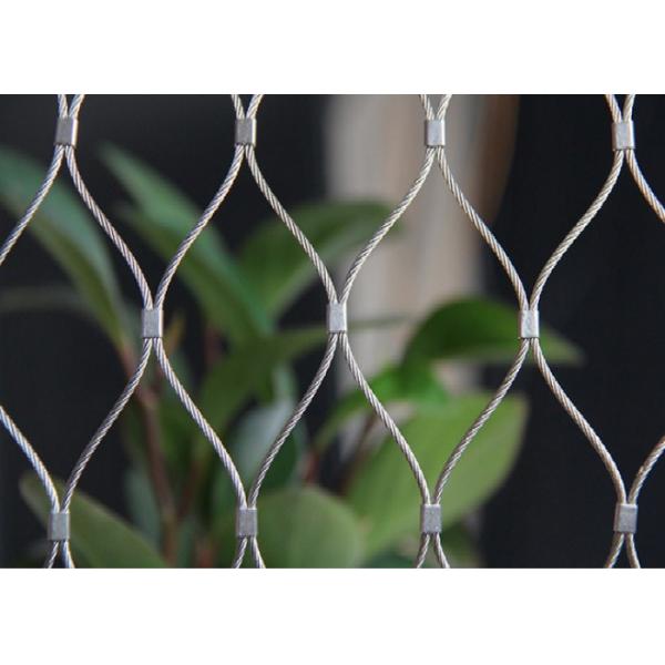 Quality X Tend Flexible Steel Mesh Knotted Woven Cable Animal Enclosure For Lion / Bird for sale