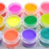 China Easy soak off no need lamp Glitter Pigment Nail Art Decoration UV Gel Polish Glazed Color Dipping Powder factory