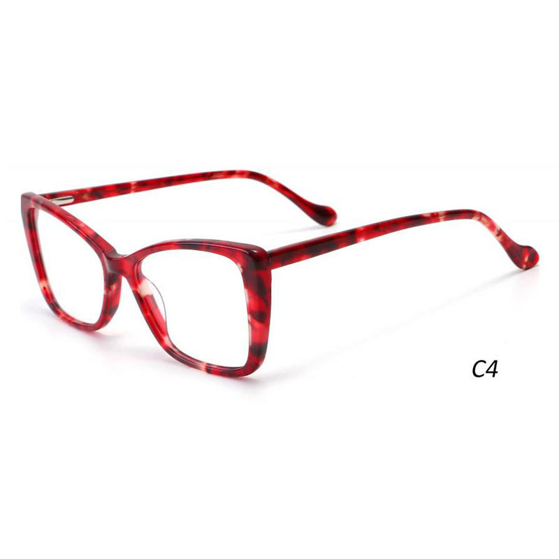 China Butterfly Acetate Frame Glasses For Women'S Prescription Eyewear No Paints factory