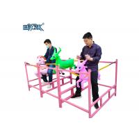 China 1.5Kw Amusement Park Rides Single Player Unpowered Rocking Horse Ride On Toy factory
