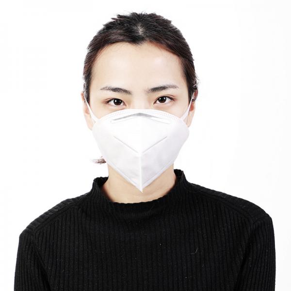 Quality Hypoallergenic Foldable Ffp2 Mask Size 160 * 150mm High Filtration Capacity for sale