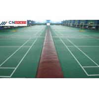 Quality Anti UV PVC Sport Flooring , 20m Table Tennis Rubber Flooring for sale