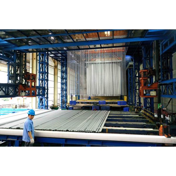 Quality ABD full-automatic LPG Heating System Anodizing Production Line Customer Voltage for sale