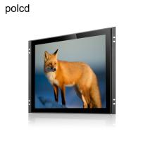 China Polcd Industrial 15 Inch Open Frame LCD Monitor Pure Plane Capacitive Touch Screen for sale