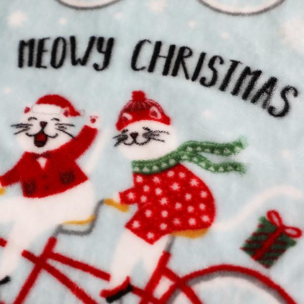 Quality Printed Christmas Flannel Fleece Fabric 300gsm For Upholstery Toy Blankets for sale
