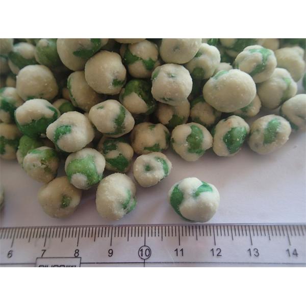Quality Appetising Color Wasabi Green Beans Aroma Oncoming Coated Green Beans for sale