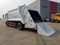 China Recycling Residential Garbage Compactor Truck Rear Loading Garbage Truck 10cbm factory