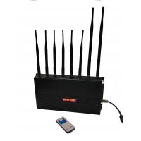 Quality Cell Phone Signal Remote Control Jammer EST-502C8 12W 8 Omni Directional for sale