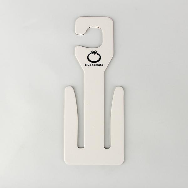 Quality White Paper Matt Finish Die Cut Long Cardboard Hangers For Sandal for sale