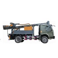 China 1300m Hydraulic 3070Nm Diesel Truck Mobile Drilling Rigs factory