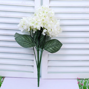 Quality Custom Faux Artificial Silk Hydrangea Arrangement That Look Real for sale