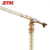 China ZTT336B Flattop Tower Crane 16t Capacity 75m Jib Length 2.7t Tip Load Hoisting Equipment factory