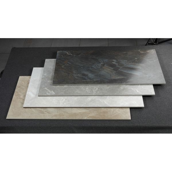 Eco Friendly Polished Porcelain Floor Tile / Durable Ceramic Floor