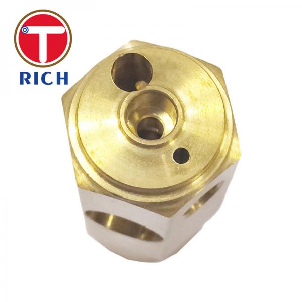 Quality Cnc Vertical Machining Center Brass Copper 260, C360, H59, H60, H62, H63, H65, H68, H70 For Air Conditioner Fitting for sale