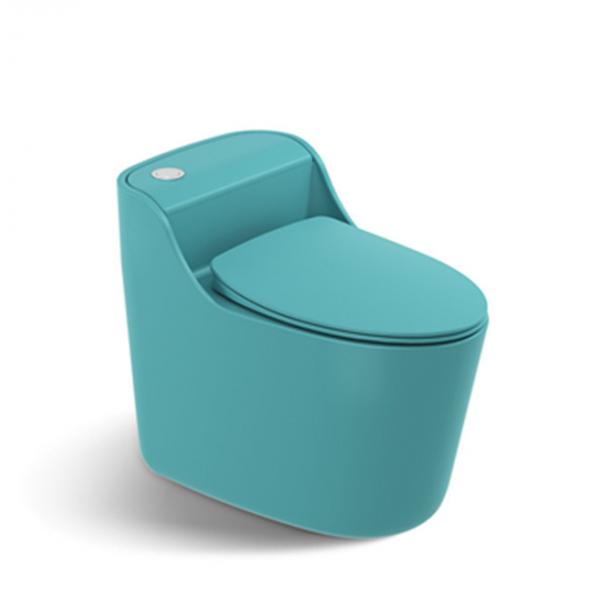 Quality Water Saving Siphonic Flushing Toilet Ceramic With Soft Closing Seat Cover for sale