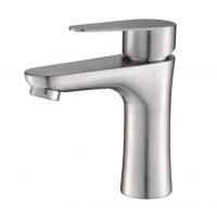 China Beautiful Polished Stainless Steel Basin Faucet Bathroom Basin Faucet CE ISO9001 factory