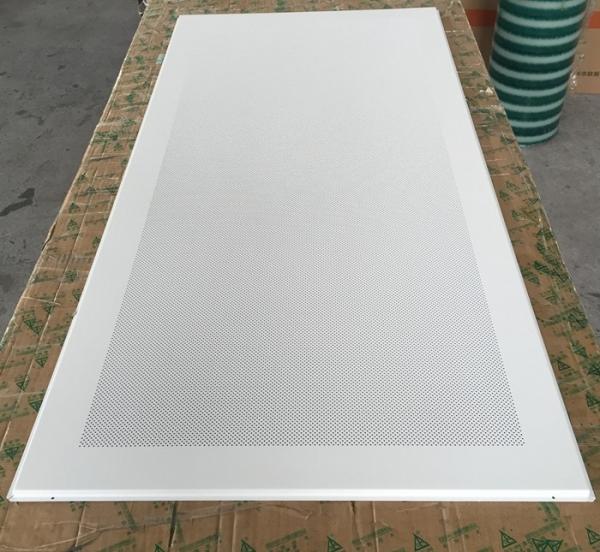 Perforated Aluminum Metal Soundproof Ceiling Panels Fire