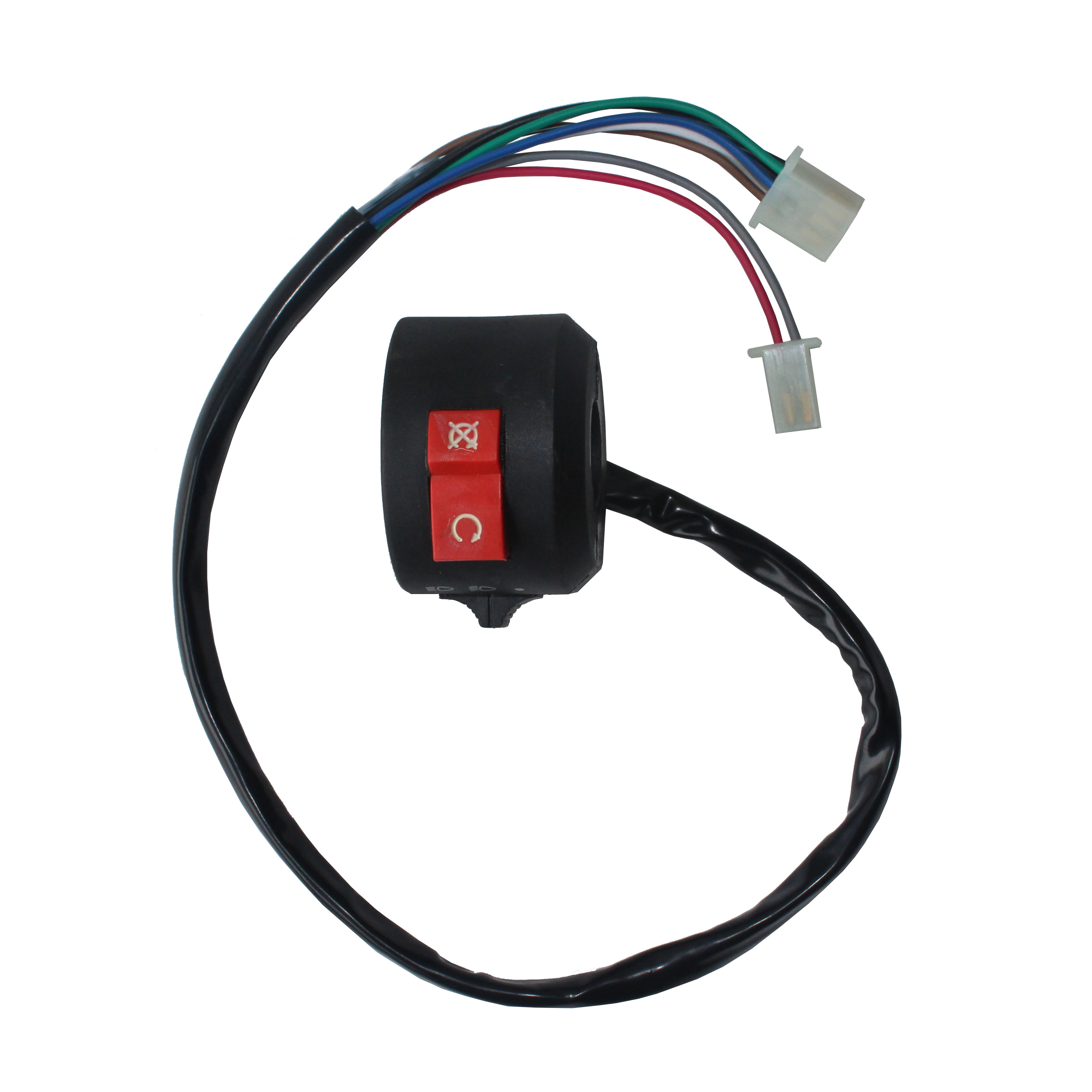 China 3 Function Four Wheelers Parts Left Handlebar Control Switch Assembly For 50cc ATV factory