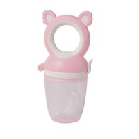 China Silicone Soft Baby Food Nibble Fruit Pacifier Feeder Cute Packaging factory