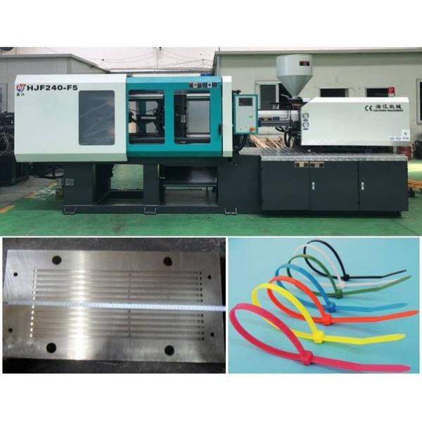 Quality Nylon Cable Tie Injection Making Machine High Efficiency Energy Saving for sale