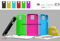 China Good design PC mobile phone case, include upper cover and lower cover phone cover factory