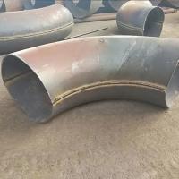 Quality Thick Wall Butt Welded Pipe Fittings 90 Degree Welded Elbow Q235B for sale