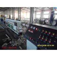 China PVC Conduit Pipe Plastic Extrusion Machinery Conical Twin Screw Extruder for sale