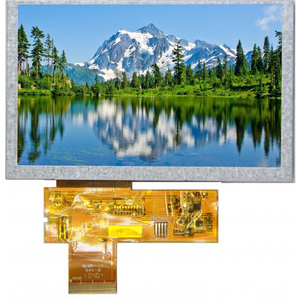 Quality 5.0 Inch 800x480 Dots TFT Colour Lcd Display Module With 450 Nits Backlight For Photo Frame for sale
