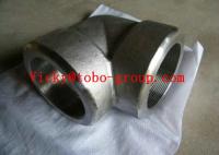 China Forged Pipe Fittings UNS N08810 Threaded 90 Degree Elbow High Quality factory