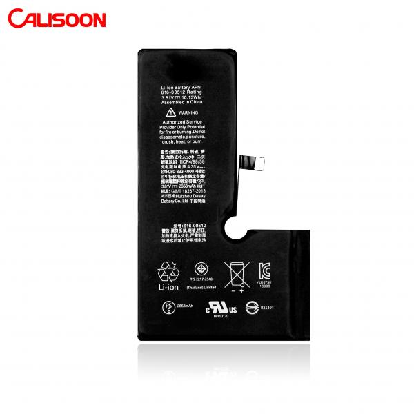 Quality Li-Ion Rechargeable Battery Replacement For Iphone X 2716mAh for sale