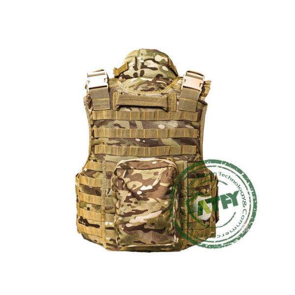 Quality UHWMPE Bulletproof Level 4 Ballistic Vest Full Body Armor Lightweight for sale