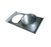 China Galvanised Steel Sliding Duct Dampers Collector Blast Gate From80mm To 300mm Manual Operation factory
