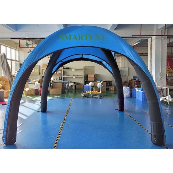 Quality Sunshade Awning Outdoor Event Tent Portable Blue Oxford TPU Inflatable X Tent for sale