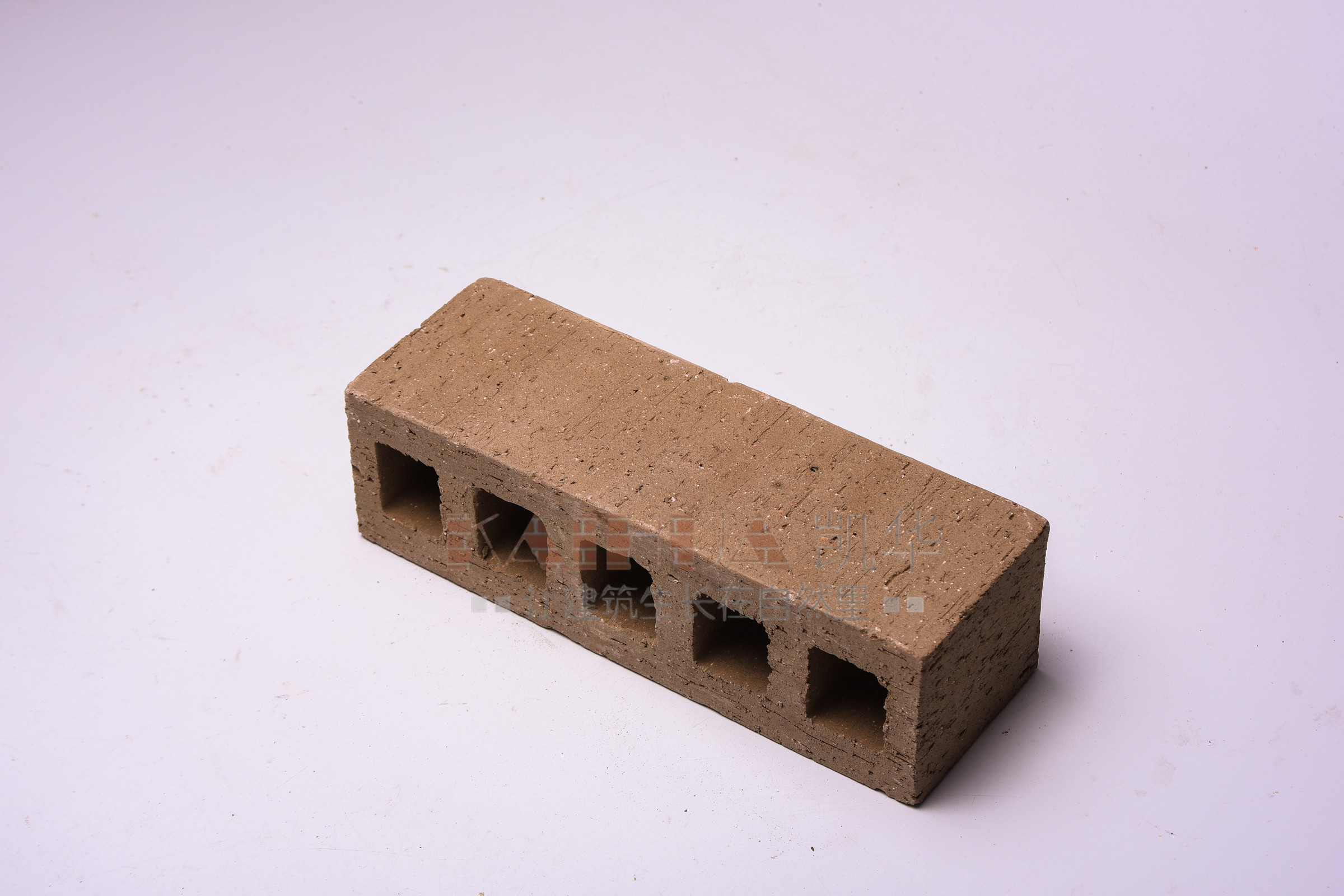 China Different Textures Extruded Clay Hollow Blocks With 5 Holes factory