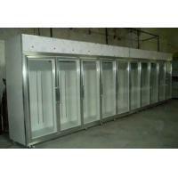 China Glass Sliding Door Commercial Beer Coolers 0 - 10 Degree Fan Cooling For Shop for sale