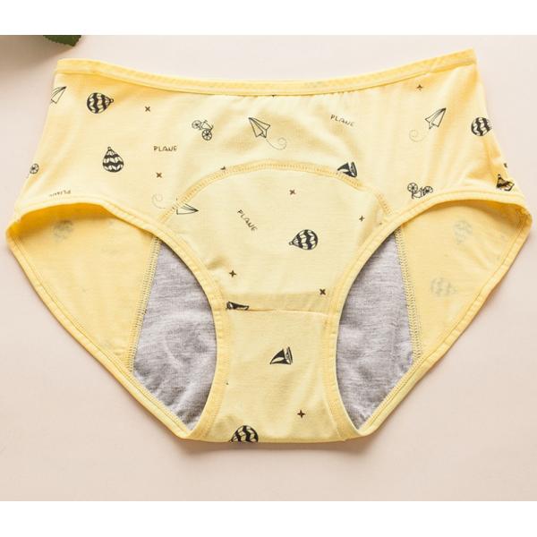 Quality Teen Girls 3 Layers Period Underwear Leakproof Super Absorbent Menstrual Panties for sale