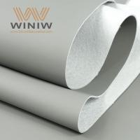 China Microfiber Nappa Faux Grain Leather Nylon Polyurethane For Sofa Upholstery factory